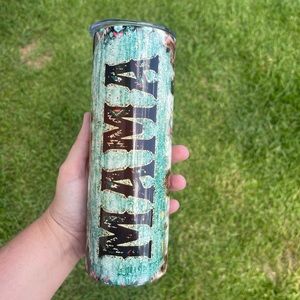 Mama cow hid 20 oz tumbler
